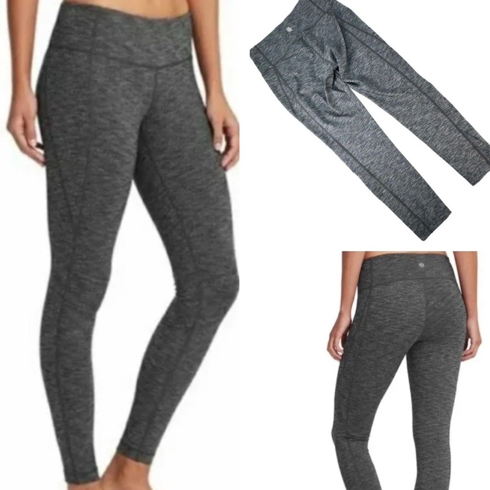 Athleta | Heather Gray Revelation Leggings | Sz XS